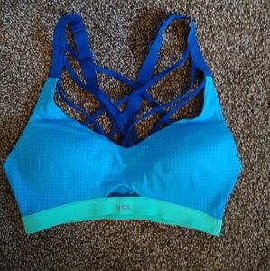 Strappy sports bra